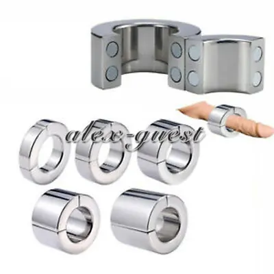 New Stainless Steel Ball Stretching Men Ball Stretcher Weight Heavy Magnetic • $13.36