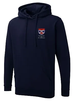 £14.99 • Buy St Andrews University Society Hoodie Hooded Sweatshirt Navy Grey