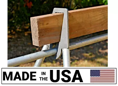 [SR] Made In USA Steel Shooting Target Stand Brackets For 2x4 & EMT Conduit Pipe • $24.95