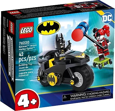 LEGO 76220 DC Comics Super Heroes Batman Batman Versus Harley Quinn  - Brand New • $35