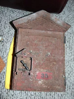 Vintage Gamewell New York Cast Iron Fire Alarm Call Box • $324.99