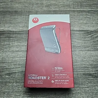 Motorola Roadster 2 89556N Bluetooth In-Car Speaker New In Box • $99