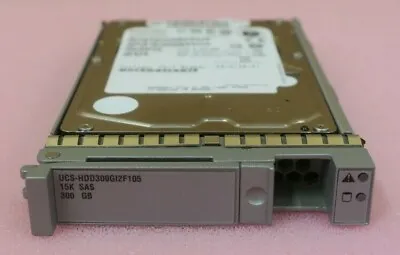 Cisco 300GB SAS 15k 6G 2.5  UCS-HDD300GI2F105 Hard Disk Drive HDD For UCS Server • £30