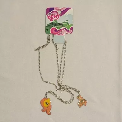 My Little Pony Fluttershy Cutie Mark Necklaces Set Claire's Jewelry BRAND NEW • $40