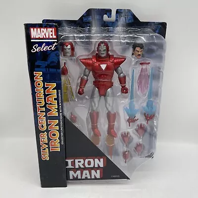 Marvel Action Superhero Figure - Diamond Select - Silver Centurion Iron Man • £44.99