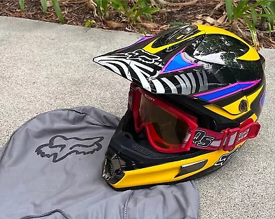 $179.99 • Buy 2003 Fox Racing Pilot James Stewart Replica Motocross Helmet XL (61-62cm) *Used*