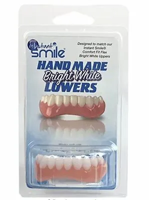 Instant Smile Handmade Bright White Lower Veneer • $14.95