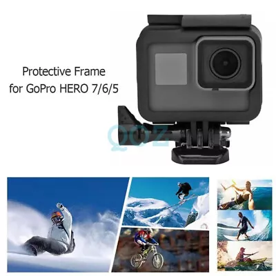 Housing Border Protective Shell Case For GoPro Hero 7/6/5 With Socket & Screw GD • $10.76