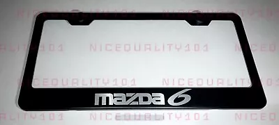 Mazda 6 Stainless Steel Finished License Plate Frame Holder Rust Free • $12.99