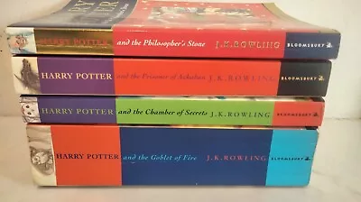 Harry Potter Books 1-4 • $25