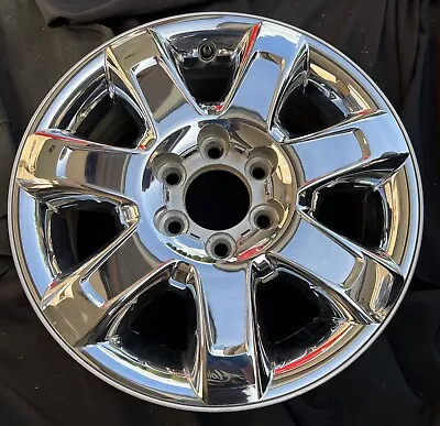 2013-2014 Ford F150 OEM 18x7-1/2 18” 6 Lug 7 Spoke Chrome Clad Wheel Rim 3915 SK • $149.99