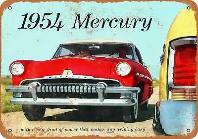 Metal Sign - 1954 Mercury Automobiles - Vintage Look Reproduction • $18.66