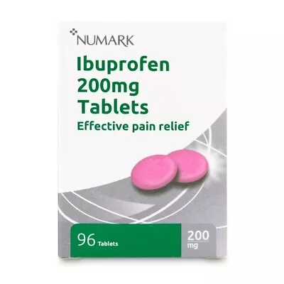 Numark Ibuprofen 200mg Pain Relief - 96 Tablets • £5.99