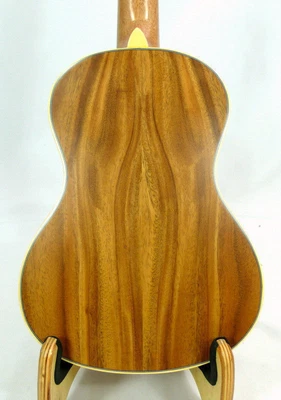 $99 • Buy Alulu Solid Acacia Koa Tenor Ukulele, Natural Wood Grain, Hard Case, HU836