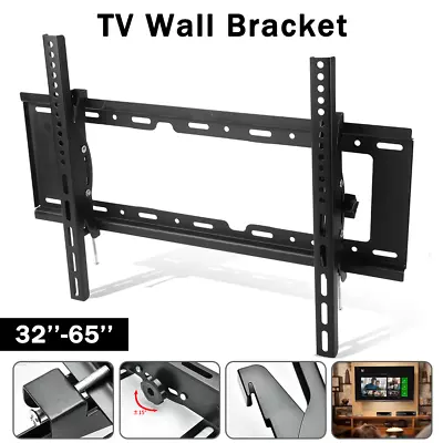 TV Wall Mount Bracket Tilt For 32 40 42 43 50 55 60 65 LG Samsung Screen LCD LED • $18.99