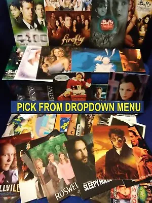 TV (Television) & Other Non-Sport Promo Cards Buffy Lost X-Files Supranos • $1.25