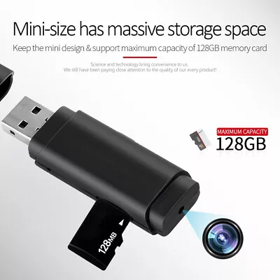1080P HD USB Flash Drive Camera Pinhole DV DVR U Disk Video Recorder Mini Cam • $14.24