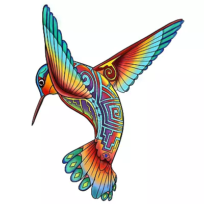 Colorful Hummingbird Sticker • $3.20