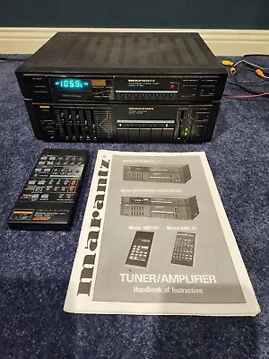 Marantz PM363 Amplifier 1986 And ST363 Tuner With Remote Cables + Aerial. Japan • $288