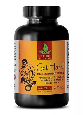 Enhancement Pills - GET HARD SUPER PILLS FOR MEN 1B - Nettle - Ginseng • $32.93