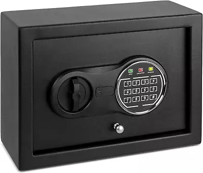 Desk Drawer Steel Security Safe With Electronic Keypad | Anti-Theft Safe Box | S • $65.85