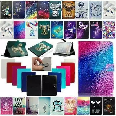$13.99 • Buy For LASER 7.0 10 Inch Tablet 1087 | 787 | 786 Universal Leather Stand Case Cover