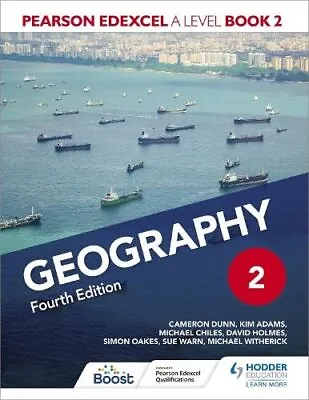 Pearson Edexcel A Level Geography Book 2 Fourth Edition By Chiles Michael Book • £26.99