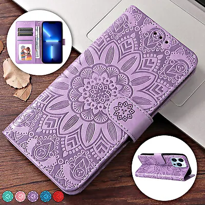 $5.52 • Buy Magnetic Leather Wallet Case For Samsung Galaxy S22 S21 S20 S10 S9 S8 Flip Cover