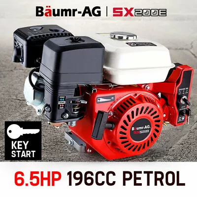 BAUMR-AG 6.5HP Petrol Engine Stationary Motor OHV Horizontal Shaft Electric Star • $242