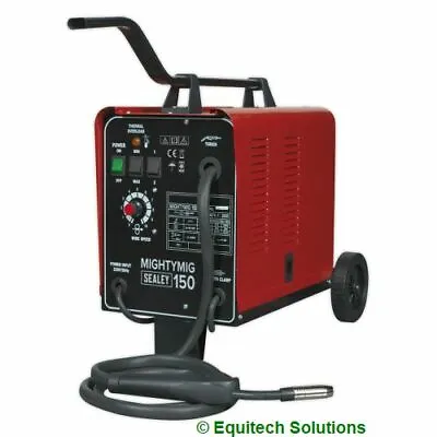 150A MIG Welder Sealey Mightymig150 Professional Gas No Gas Gasless 230V • £285.95