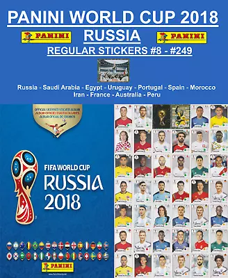$2 • Buy Panini Fifa World Cup Russia 2018 - Regular Stickers #08 - #249