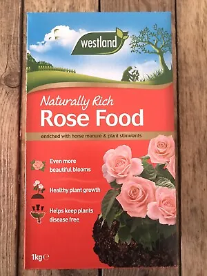 Westland Horse Manure And Plant Stimulant Enriched Rose Food 1 Kg • £8.99