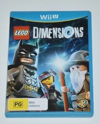 Nintendo Wii U LEGO DIMENSIONS Warner Bros. Games Very Good Condition FAST POST • $14.99