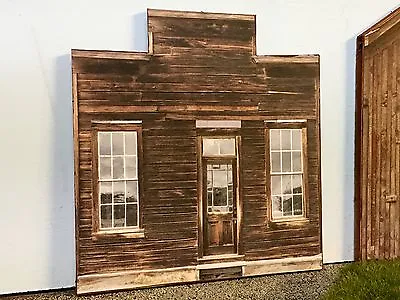 O Scale Scratch Built  SHANTY  Rural Farm Country Building Front/Flat MTH Lionel • $10.99