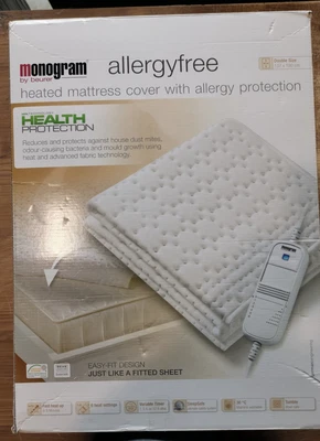 £9.99 • Buy Monogram By Beurer Allergy Free Electric Blanket - New Faulty Handset