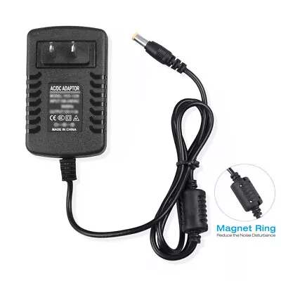 12V Power Supply Adapter For Casio WK-6500 WK-6600 WK-7500 WK-7600 Keyboard • $11.39