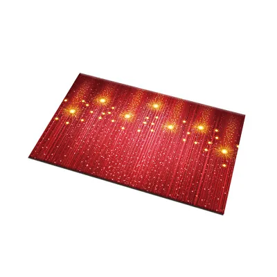 Red Fantasy Fireworks Kitchen Mat Non-Slip Carpet Kids Bedroom Floor Area Rugs • $11.99