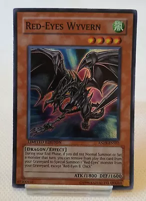 Yugioh ANPR-ENSE2 Red-Eyes Wyvern Limited Edition Super Rare • £5.99