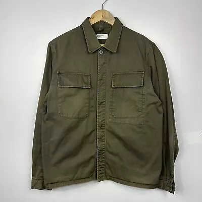 Universal Works Chore Jacket Overshirt Shacket Khaki Green Size Mens Small • £79.95