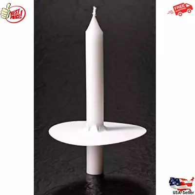 Candlelight Service Candle With Drip Protector Church Vigil 5 X1/2  White 125 Ct • $50.09