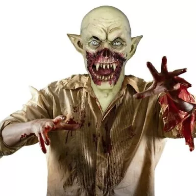 Vampire Mask Scary Dracula Monster Halloween Costume Party Horror Demon Zombie • $15.99