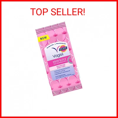 $4.72 • Buy Vagisil Odor Block Daily Freshening Feminine Intimate Wipes For Women, Gynec …