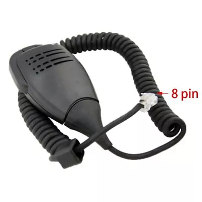 8Pin PTT Microphone & Clip For Motorola GM300 Mobile Radio Accessory • $17.84