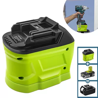 Adapter For Ryobi 18V Li-ion Battery Convert To For Makita 18V Power Tool • $25.38