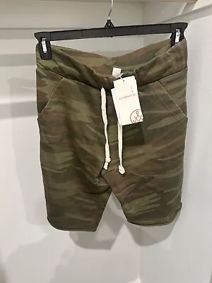 Alternative Apparel Mens Shorts Victory Camo Shorts Small MSRP $58 Sustainable • $25.49