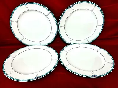 Mikasa Maxima Emerald Cove Set Of 4 Dinner Plates 10 3/4  • $53.95