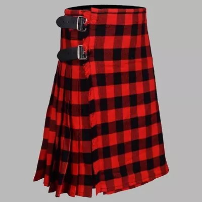 Scottish Handmade Macgregor Rob Roy Modern Tartan Kilt 16 OZ Macgregor Rob Roy • £88