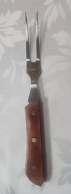 #133) Vintage Rogers Stainless Steel Meat Serving Fork Japan • $16