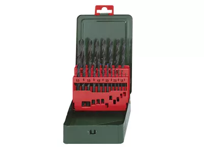  Metabo HSS-R Drill Bit Set Of 19 1-10mm MPT627151 • £12.48