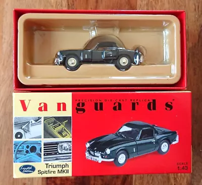 Vanguards VA06702 Triumph Spitfire MkII Conifer Green Ltd Edition 1:43 NEW • £29.95